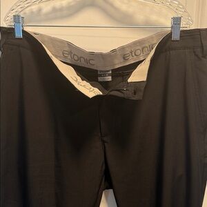 Etonic Men's Classic Black Formal Trousers